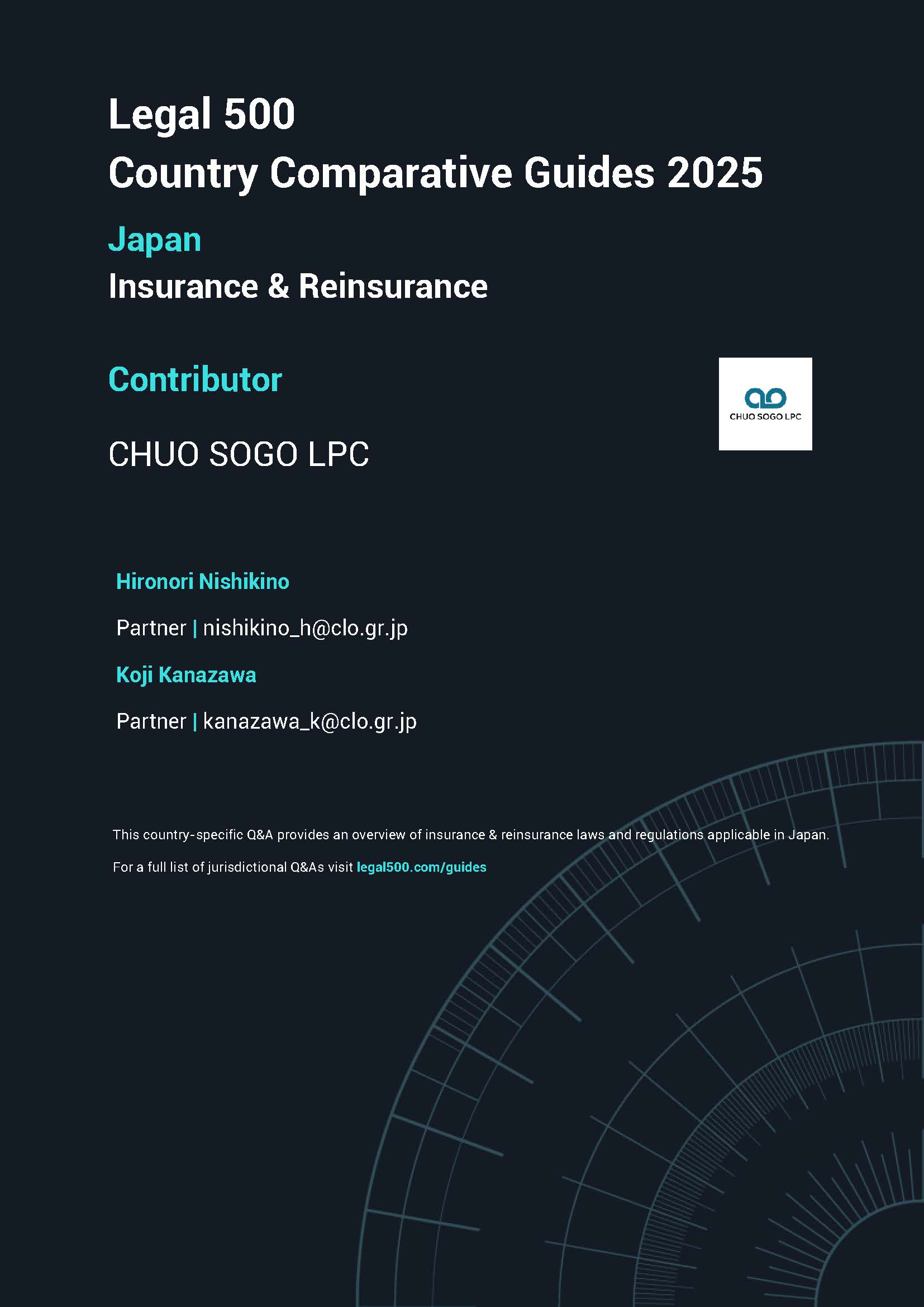 The Legal 500 Country Comparative Guides 2025 (Japan) Insurance & Reinsurance